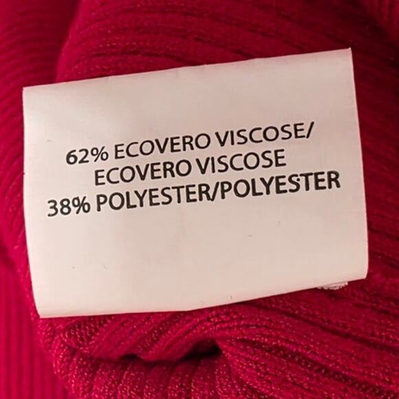 Ramy Brook Aspen Open Back Dress Ribbed Knit Turtleneck Sweater Long Sleeve Mini - Picture 7 of 10